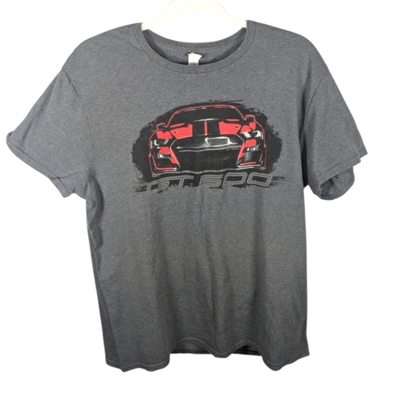 Fruit of the Loom Ford GT 500 Front car graphic men's Tshirt size large - Picture 1 of 5